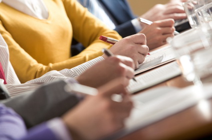 taking notes